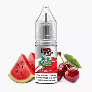 IVG Favourite Bar Salts Watermelon Cherry 10 ml fľaša – melón a čerešňa