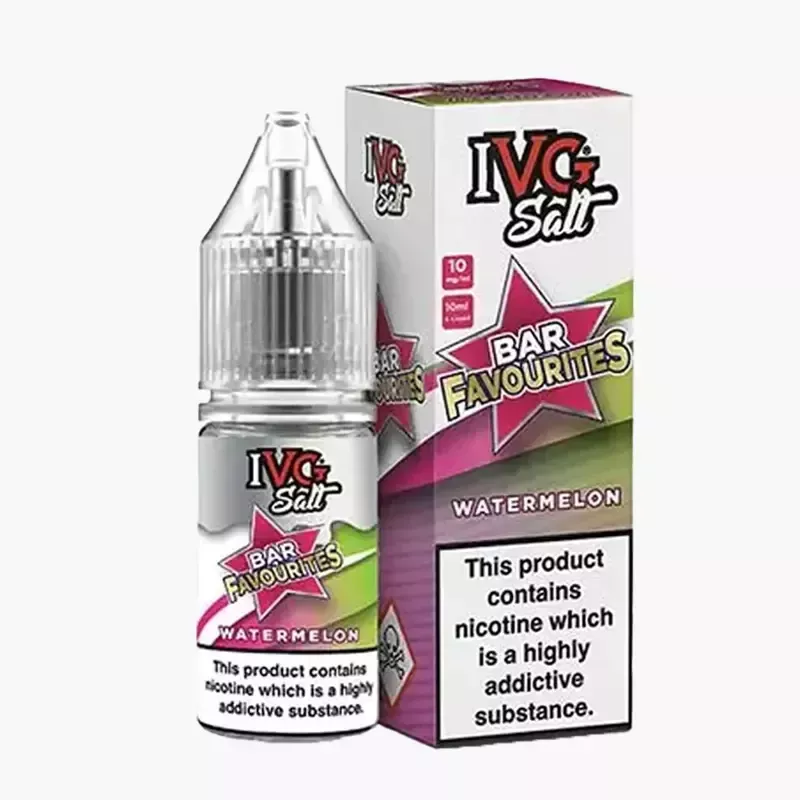 IVG Favourite Bar Salts Watermelon 10 ml krabica – melón