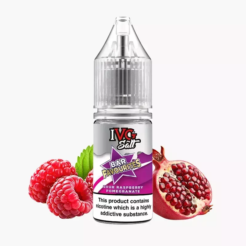 IVG Favourite Bar Salts Red Rush Ice 10 ml fľaša – červené ovocie s ľadom