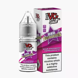 IVG Favourite Bar Salts Sour Raspberry Pomegranate 10 ml
