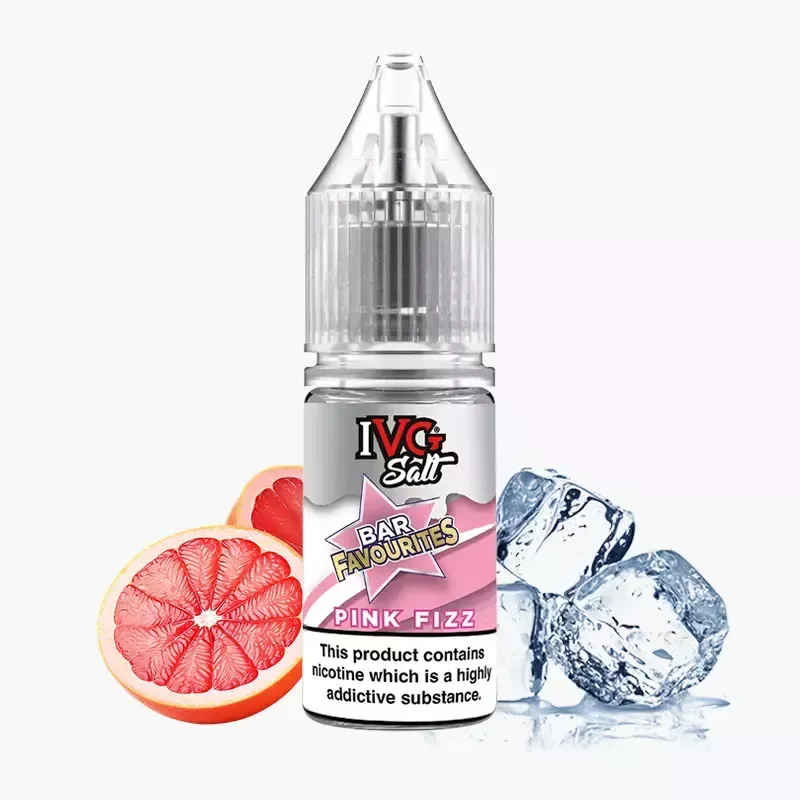 IVG Favourite Bar Salts Pink Fizz 10 ml fľaša – ružové šumivé ovocie