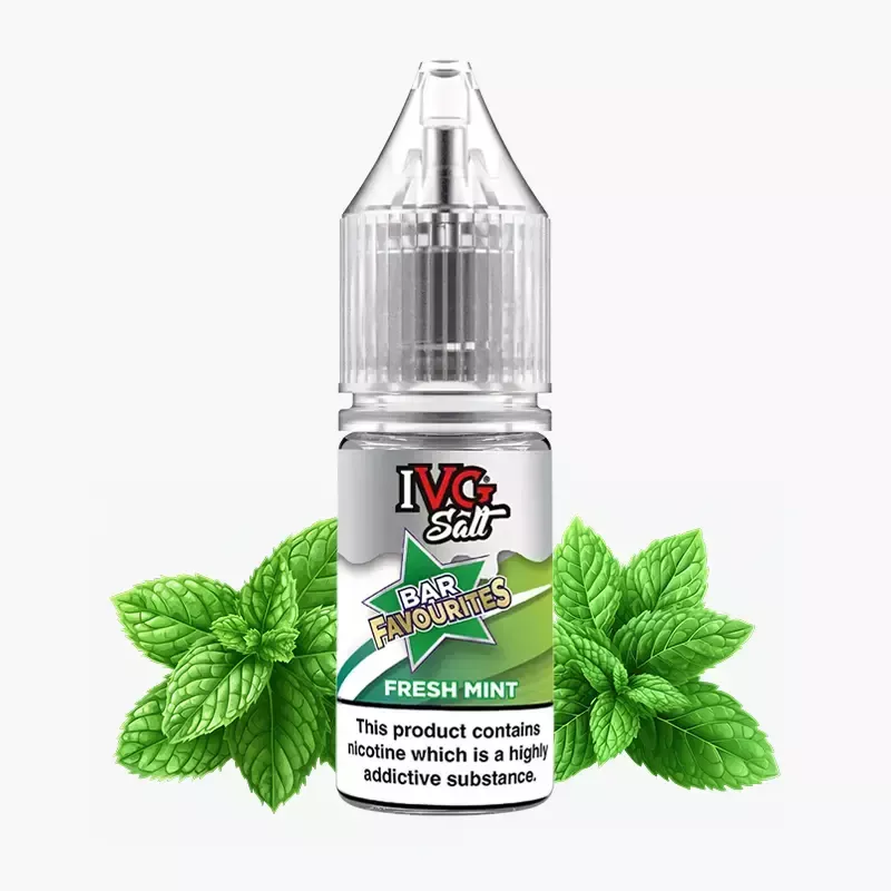 IVG Favourite Bar Salts Fresh Mint 10 ml fľaša – čerstvá mäta