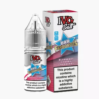 IVG Favourite Bar Salts Blueberry Cherry Cranberry 10 ml