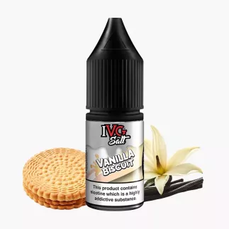 IVG Salts Vanilla Biscuit 10 ml fľaša – vanilková sušienka