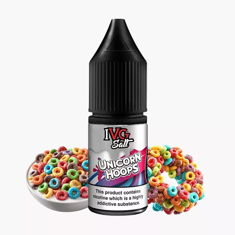 IVG Salts Unicorn Hoops 10 ml fľaša – ovocné cereálne krúžky