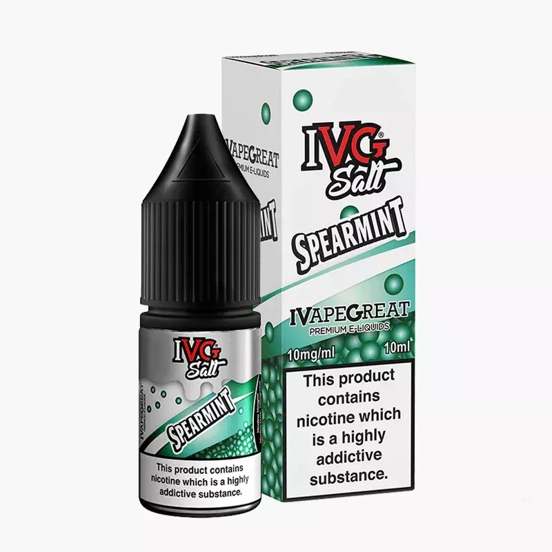 IVG Salts Spearmint Sweets 10 ml krabica – mätové cukríky