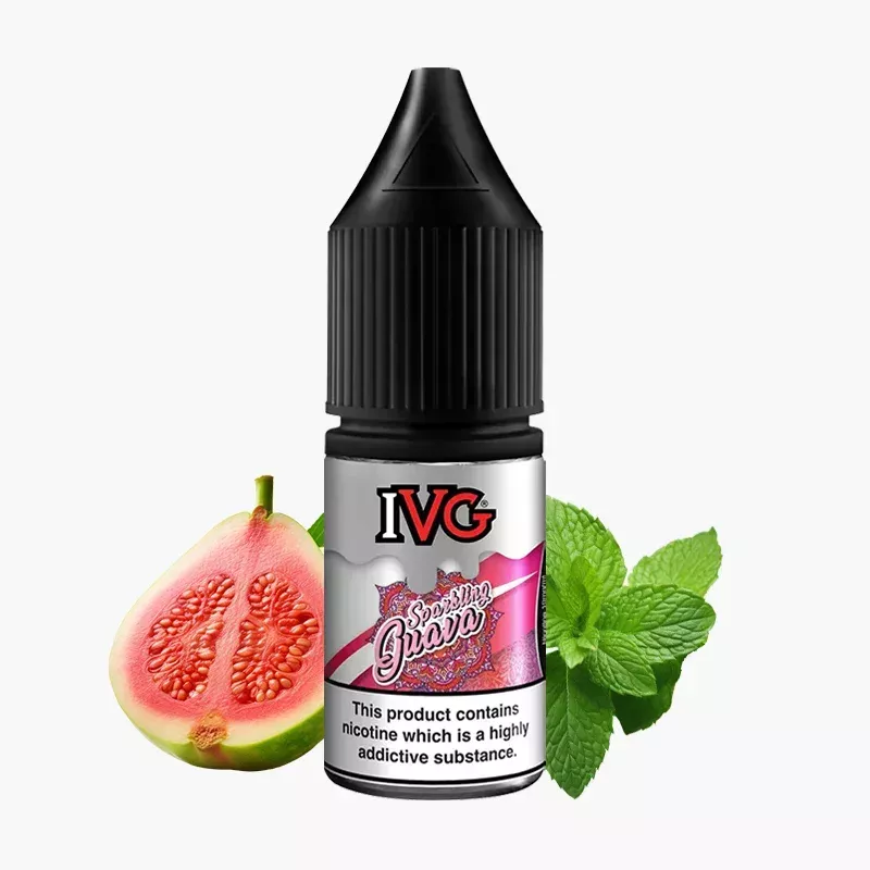 IVG Salts Sparkling Guava 10 ml fľaša – šumivá guava