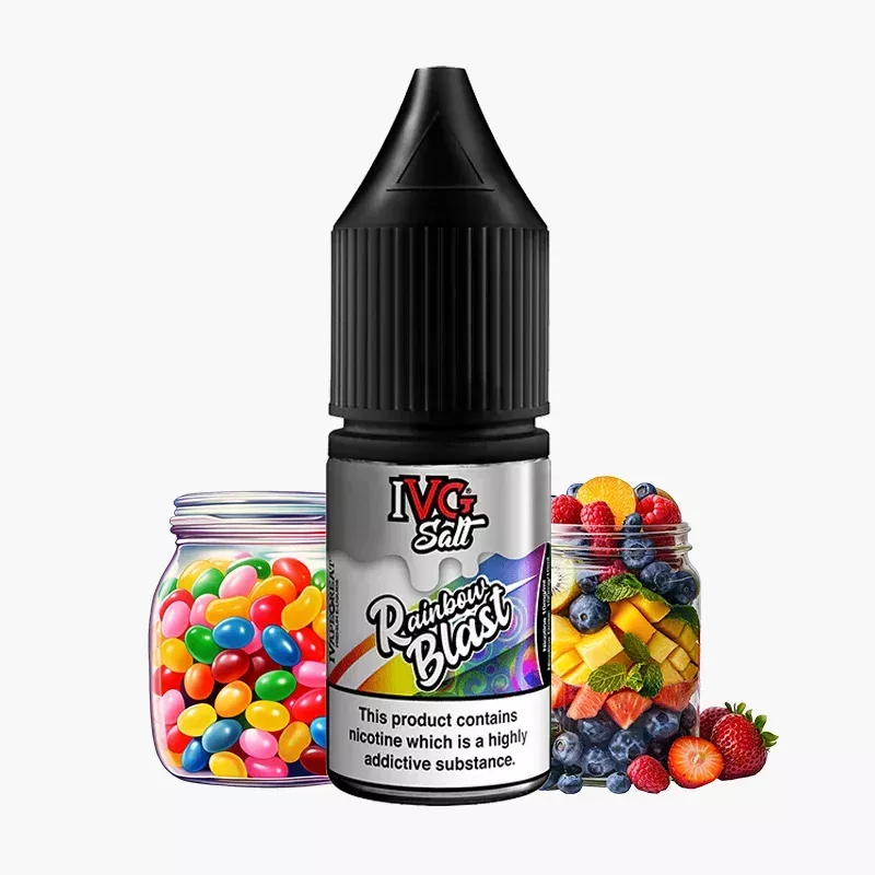 IVG Salts Rainbow Blast 10 ml fľaša – ovocné cukríky