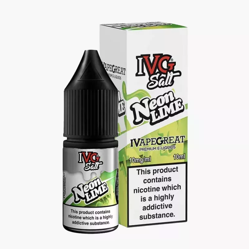 IVG Salts Neon Lime 10 ml krabica – limetka