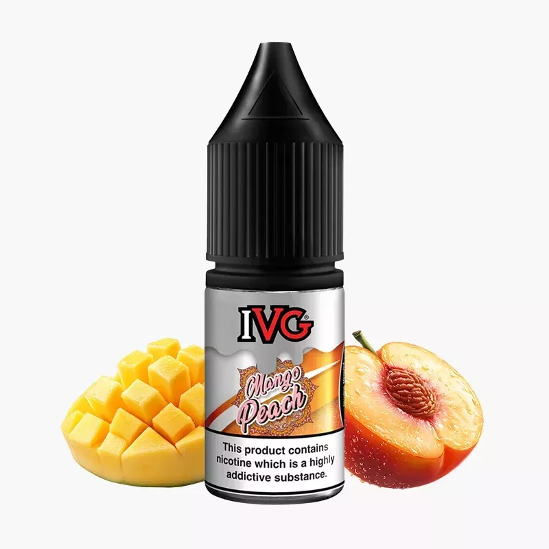 IVG Salts Mango Peach 10 ml fľaša – mango a broskyňa