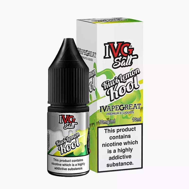 IVG Salts Kiwi Lemon Kool 10 ml krabica – kivi a citrón