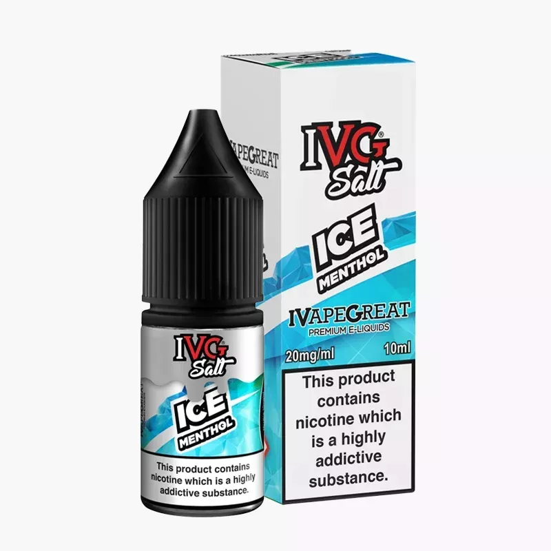 IVG Salts Ice Menthol 10 ml krabica – ľadový mentol