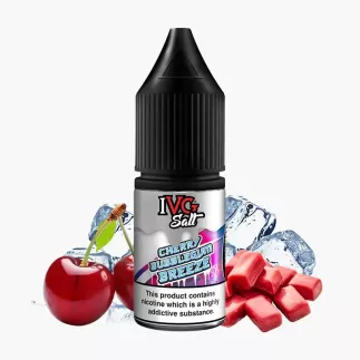 IVG Salts Cherry Bubblegum Breeze 10 ml fľaša – čerešňová žuvačka