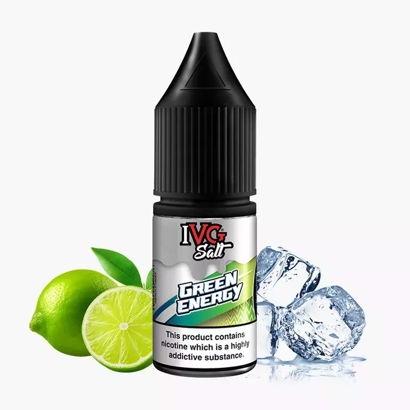 IVG Salts Green Energy 10 ml fľaša – energetický nápoj