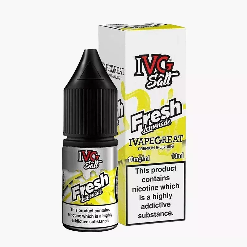 IVG Salts Fresh Lemonade 10 ml krabica – čerstvá limonáda