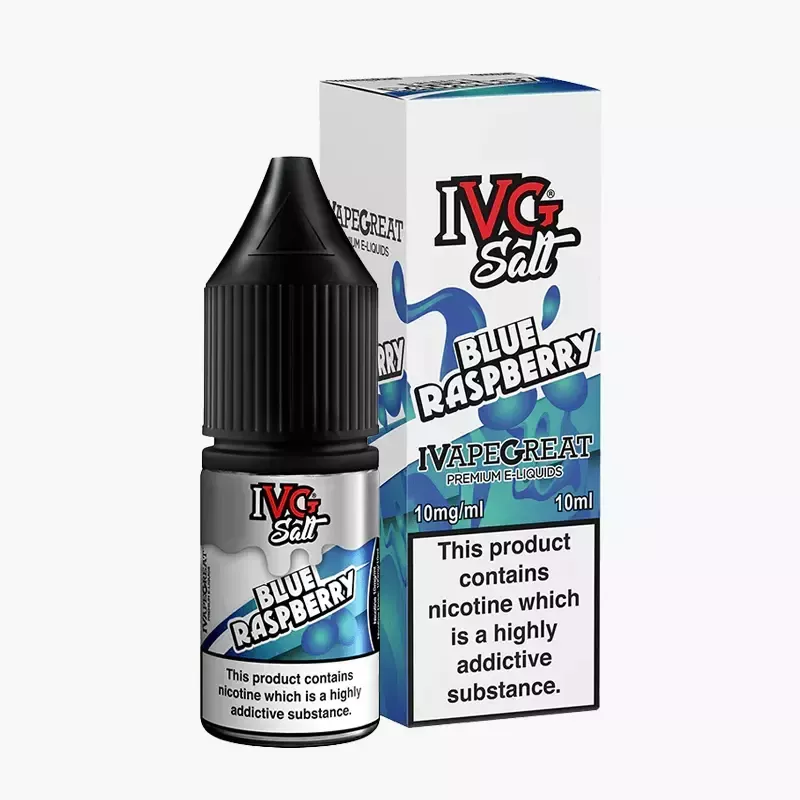 IVG Salts Blue Raspberry 10 ml krabica – modrá malina