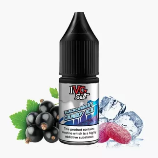 IVG Salts Blackcurrant Candy Ice 10 ml fľaša – čierna ríbezľa s ľadom