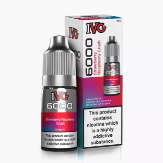 IVG 6000 Salts Strawberry Raspberry Crush 10 ml