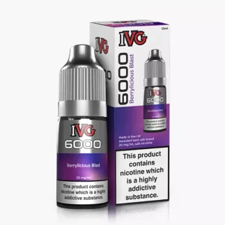 IVG 6000 Salts Berrylicious Blast 10 ml