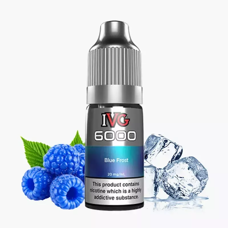 IVG 6000 Salts Blue Frost 10 ml fľaša – modré ovocie s ľadom