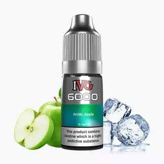 IVG 6000 Salts Arctic Apple 10 ml fľaša – ľadové jablko