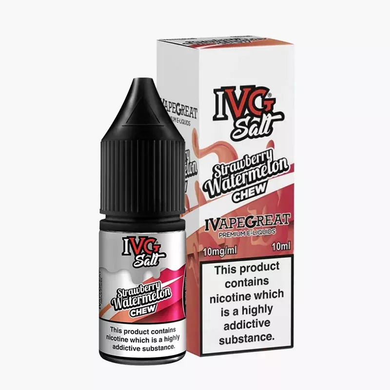 IVG Tropical Strawberry Watermelon Nic Salt 10 ml krabica – tropická jahoda a melón
