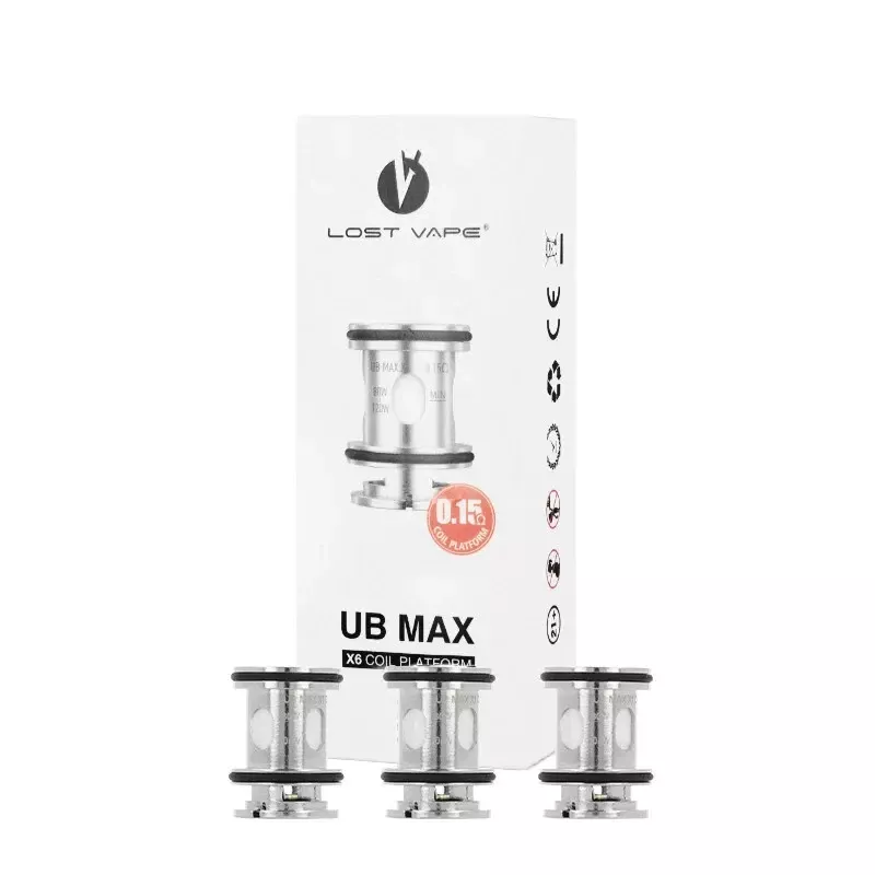 Lost Vape UB Max coil 3 ks – žhaviace hlavy | Vapecity24