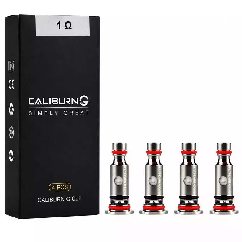 Uwell Caliburn G Coil 4 ks – 0.8Ω / 1.0Ω / 1.2Ω | Vapecity24
