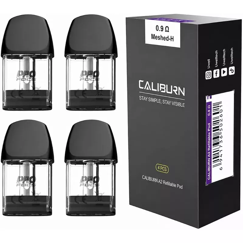 Uwell Caliburn A2 / A2S / AK2 Pod cartridge (4 ks)