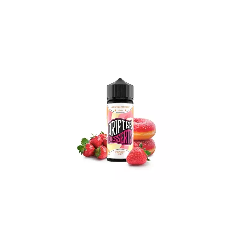 DRIFTER Bar Desserts Strawberry Donut longfill 24 ml – Nic Salt E-Liquid