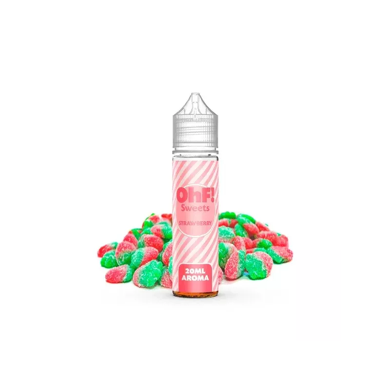 OHF! Sweets Strawberry longfill 12 ml – longfill do e-papierosa truskawka | smak premium