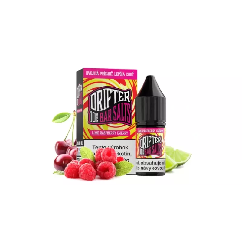 DRIFTER Bar Salts Watermelon Lime Raspberry Cherry 10 ml