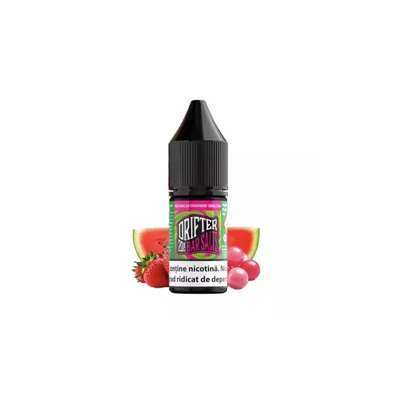 DRIFTER Bar Salts Watermelon Strawberry Bubblegum 10 ml