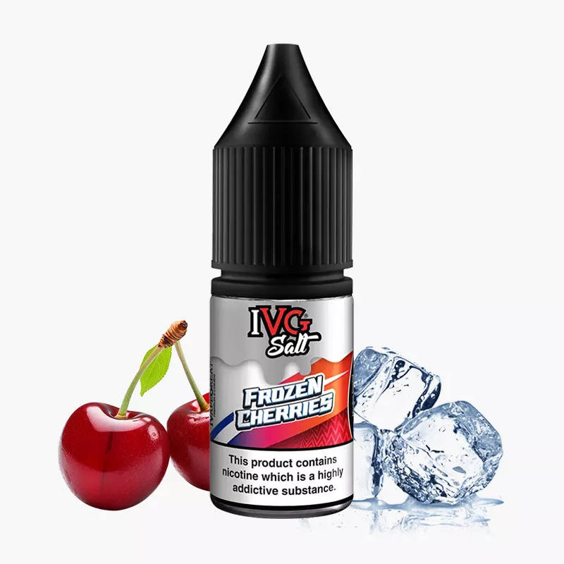 IVG Frozen Cherries Nic Salt 10 ml fľaša – ľadová čerešňa