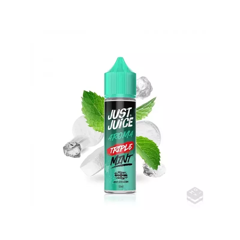 Just Juice Mint Range Triple Mint Longfill 12 ml – longfill do e-papierosa trzy mięty | smak premium