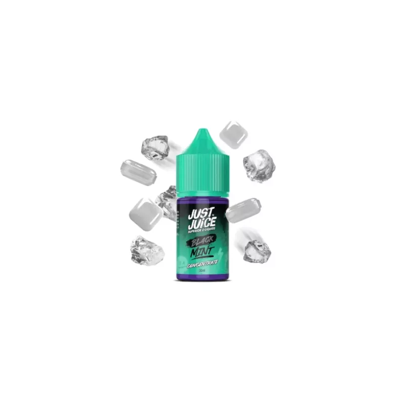 Just Juice Mint Range Black Longfill 12 ml – longfill do e-papierosa mocna mięta | smak premium