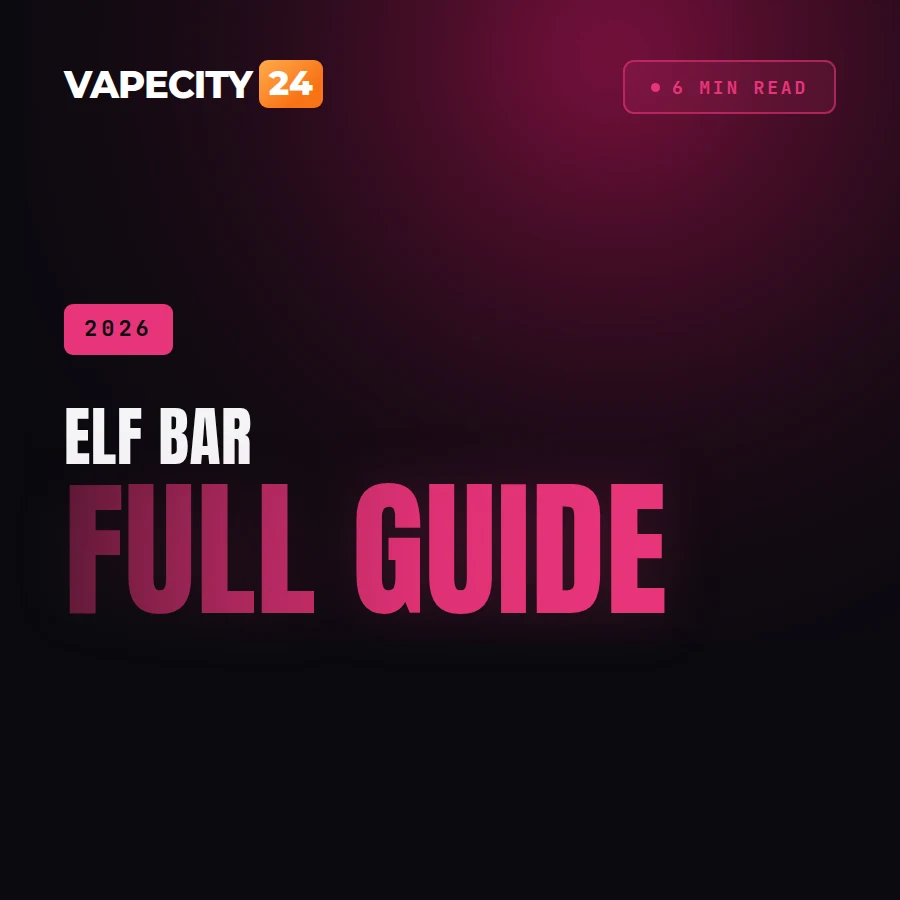 Elf Bar 2026 - Einweg-Vape, Sorten und Wissenswertes