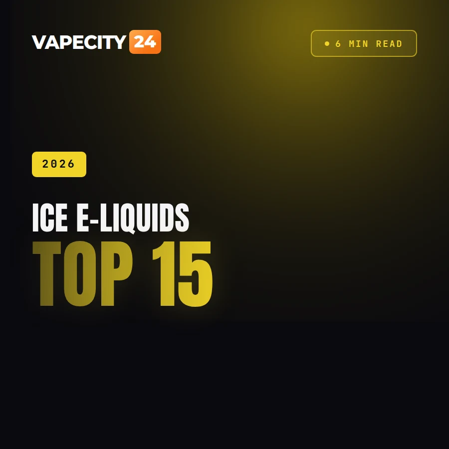 Menthol- und Ice-Liquids 2026 - kühle Aromen für den frischen Zug