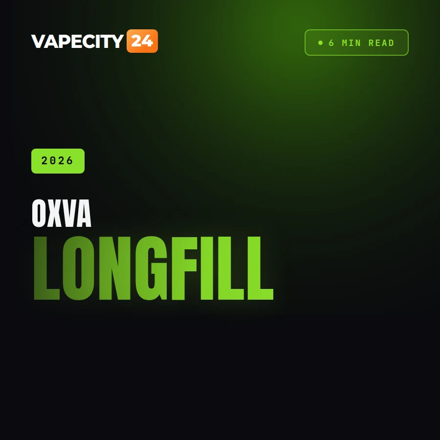 OXVA Longfill recenzja 2026 - owocowe i mrożone aromaty do liquidu OXVA