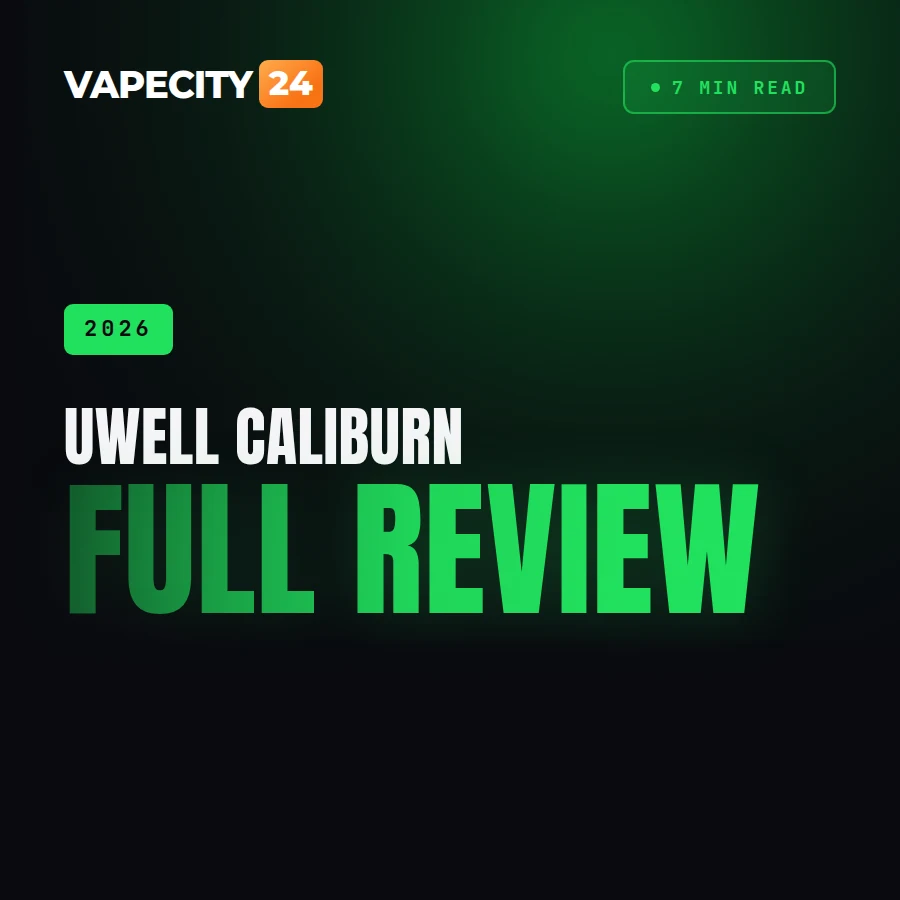 Uwell Caliburn test 2026 - A3, G3, Crown