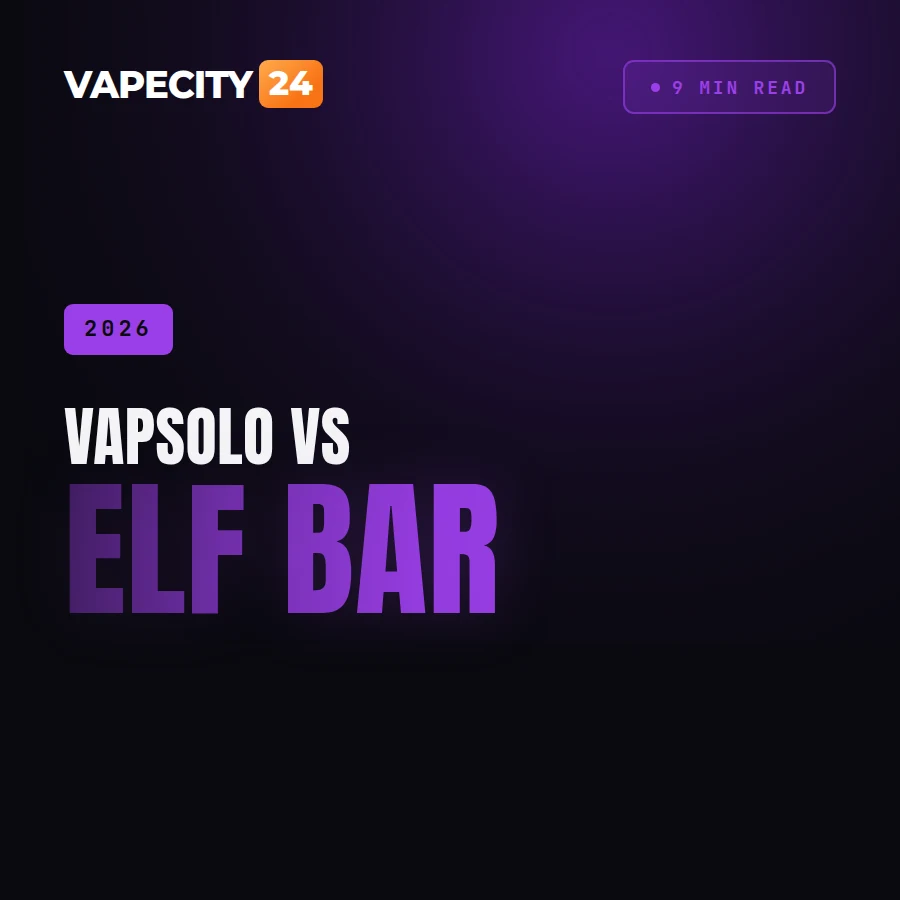 Vapsolo vs Elf Bar 2026 - Einweg-Vapes im Vergleich